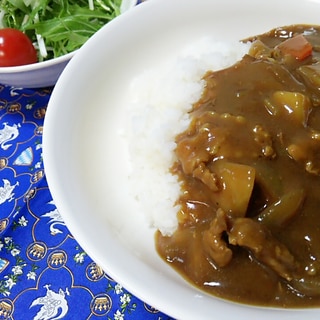 隠し味で美味さUP！カレーライス♪